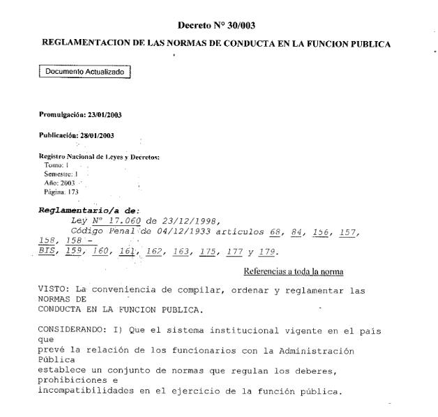 Decreto N°30003