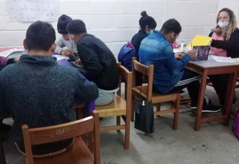 Bachiller en el aula