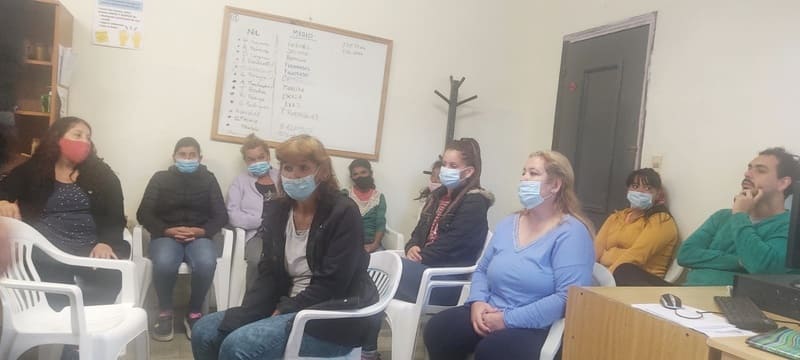 Familias y equipo técnico