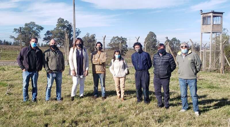 Sembrando, Quiero Huerta en casa, Gianni y autoridades de Inisa