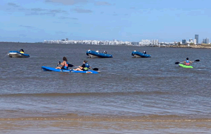 Escuela de canotaje para adolescentes de Inisa