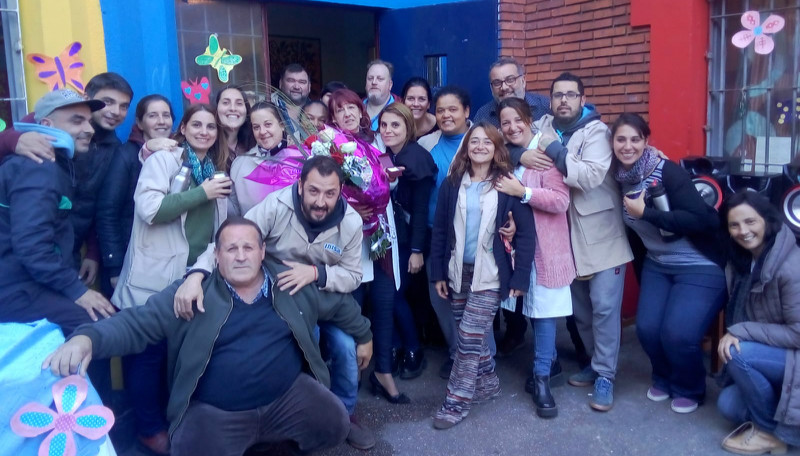 Josefina Mango , equipo de dirección y educadores